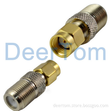 RP-SMA to F Female Connector Adaptor Adapter